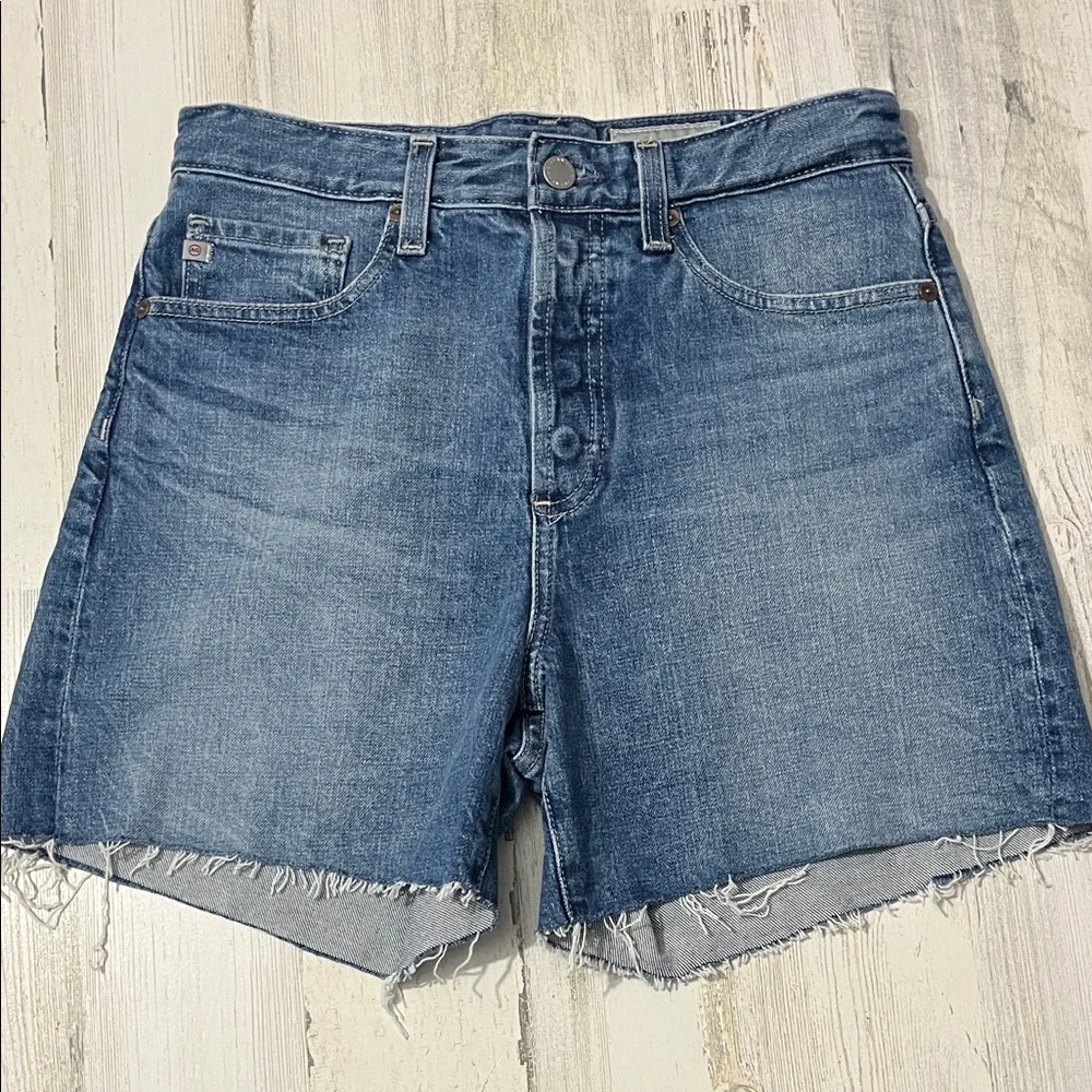 AG Adriano Goldschmied Clove Short High-Rise Baggy Fit Size 25 - Picture 2 of 12